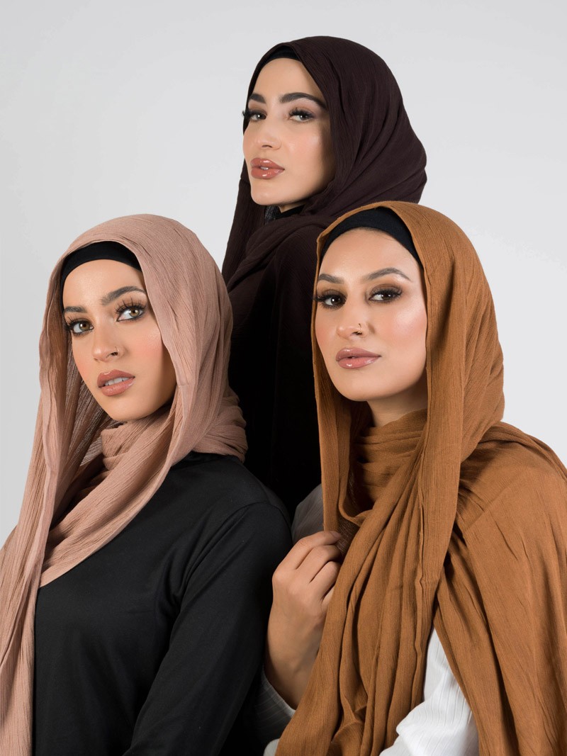 Crinkle Rayon Bundle | Tan